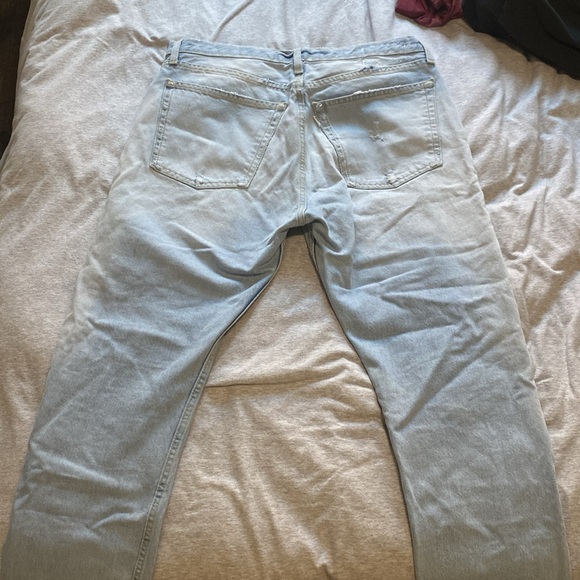 Haikure oregon 1959 old blue denim vintage 5 jeans, light wash - Picture 3 of 4